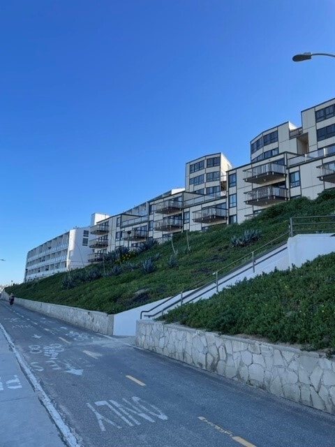 Exterior from beach - 625 Esplanade