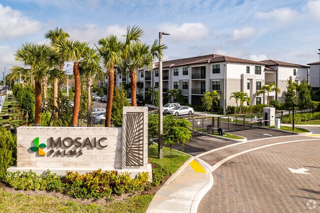 Entrance - Mosaic Palms