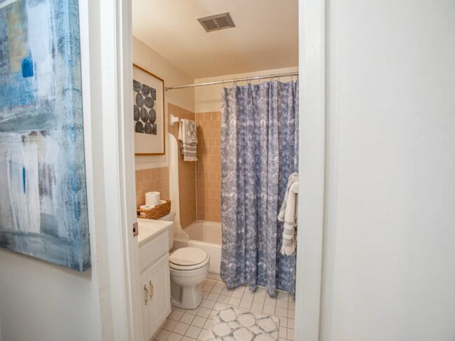 This is a shared bathroom between you and another tenant. - 8631 Pioneer Drive