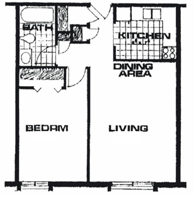 1BR/1BA - Grant Park Prairie Village of Marshall Town