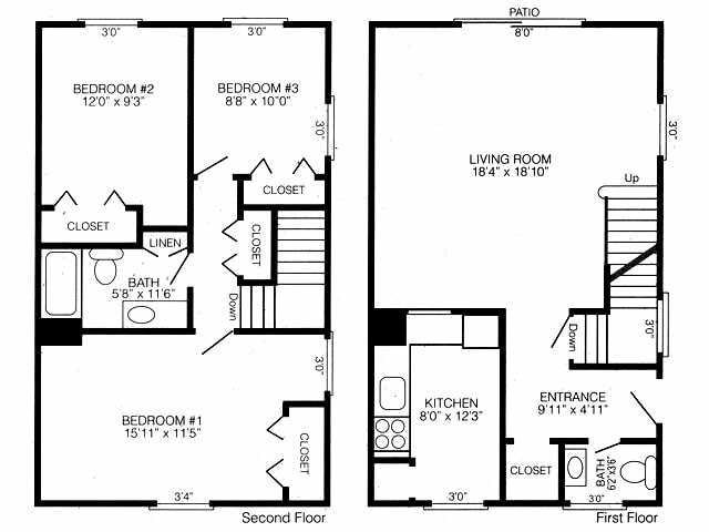 Northbury Colony – 2BR Townhouse