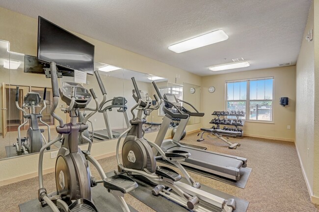 Fitness Center - Central Pointe Luxury Apartments