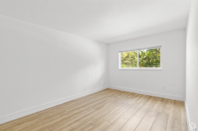 2 BR, 1 BA - 725SF - Bedroom - Miami Shores Luxury Apartments