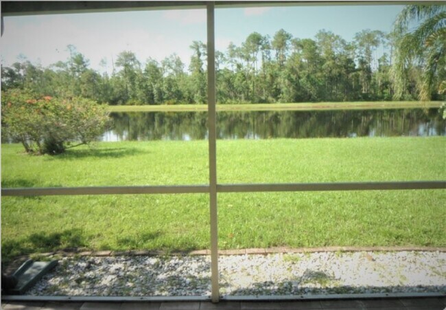 Look out from Screened Patio - 2183 Heathwood Cir