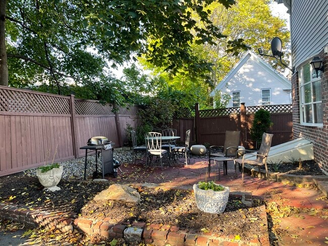 Backyard Patio - 395 Hanover St