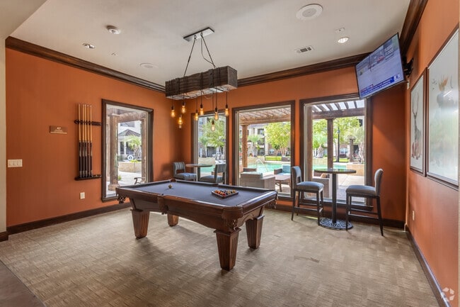 Billiards Room - Trails at Lake Houston