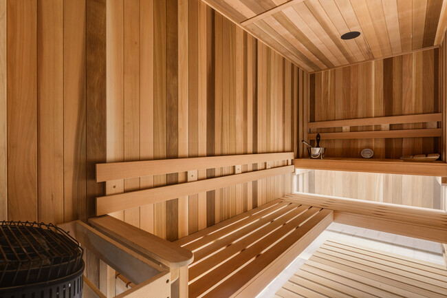 The Grove Sauna - The Grove Luxury Townhomes