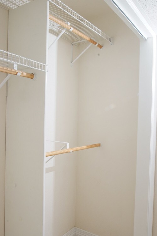 bedroom closet - 1306 S Quaker Ave