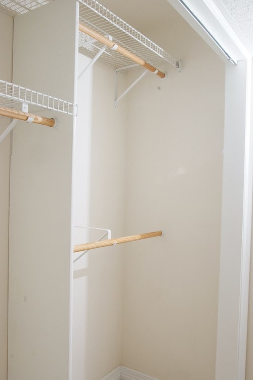 bedroom closet - 1306 S Quaker Ave