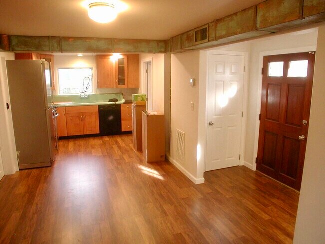 Clean modern sleek design kitchen with large farmhouse sink - 23 Fairlawn Ave