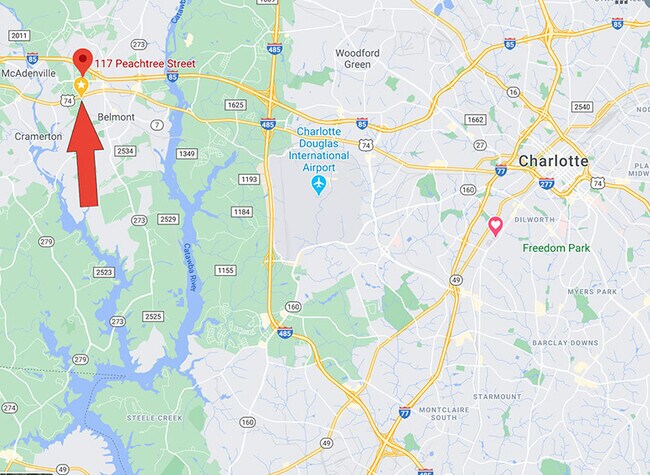 Map Location - 117 Peachtree St