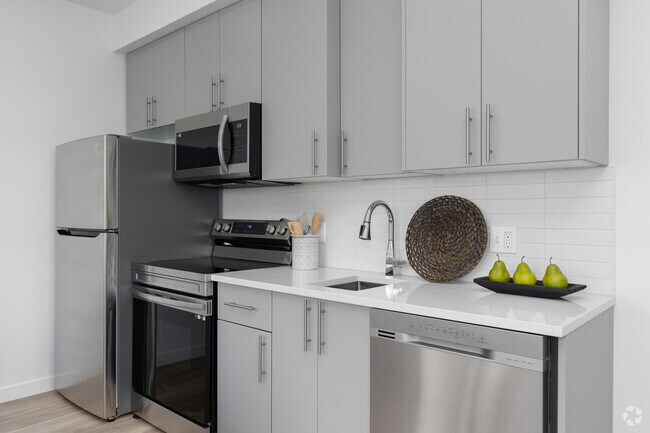 1 habitación, 1 baño, 532 pies cuadrados, cocina - Hermoso View Apartments
