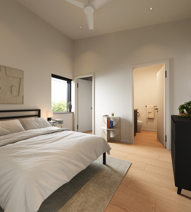 Bedroom with Walk-in Closet & Private Bathroom - 796 Stewart Ave