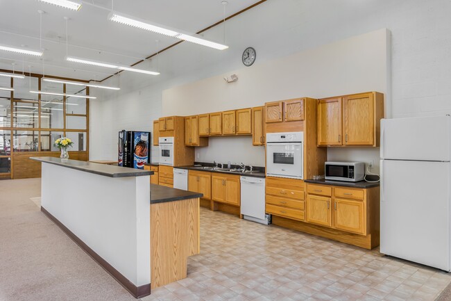 Community Room w/ Kitchen - Marycrest Senior Apartments