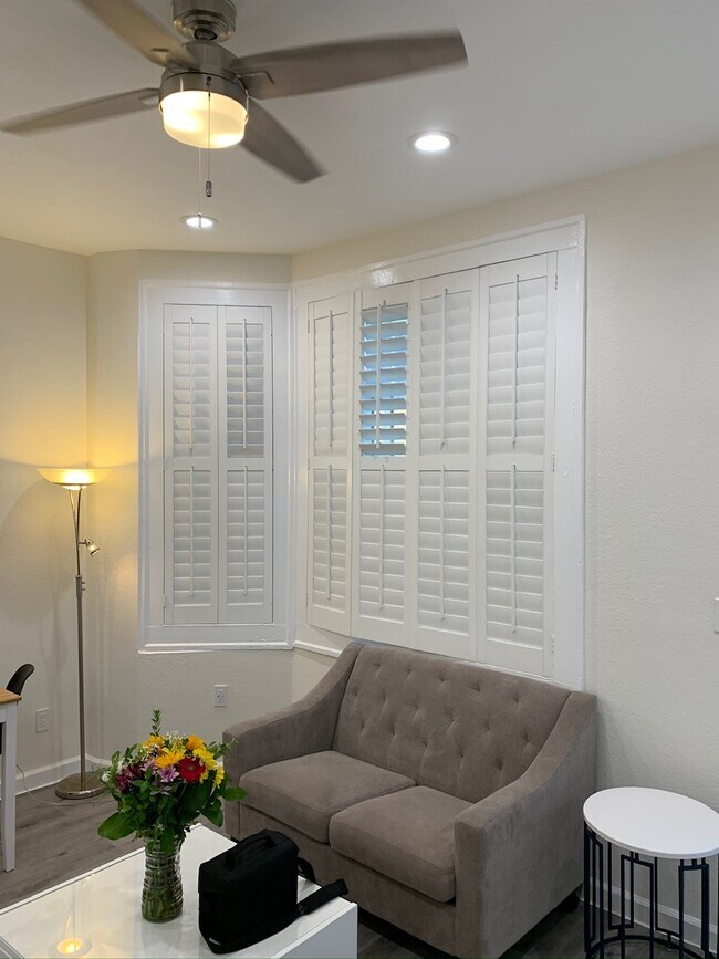 Beautiful window shutters - 213 6th Ave