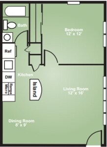 1Br/1BA - Stoneledge Villa
