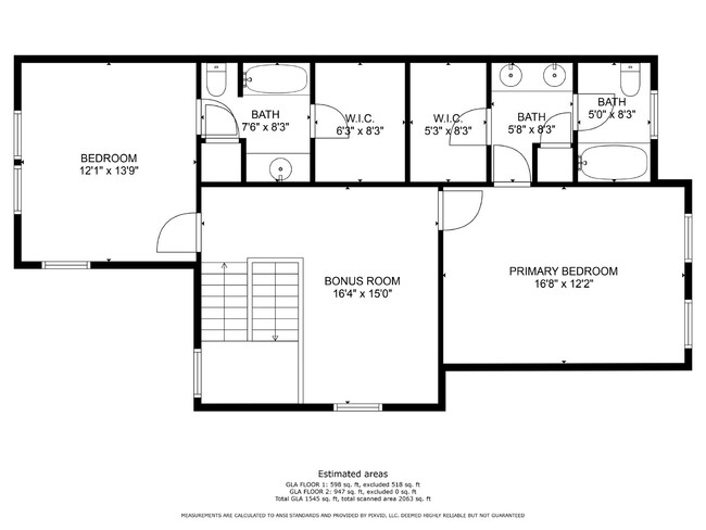 Building Photo - Double Primary Suite Townhome 2 bed, 2.5 b...