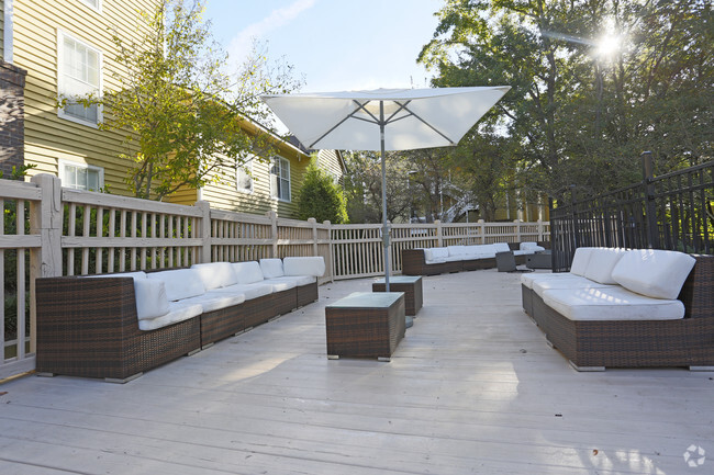 Pool Area Sun Deck - Copper Creek