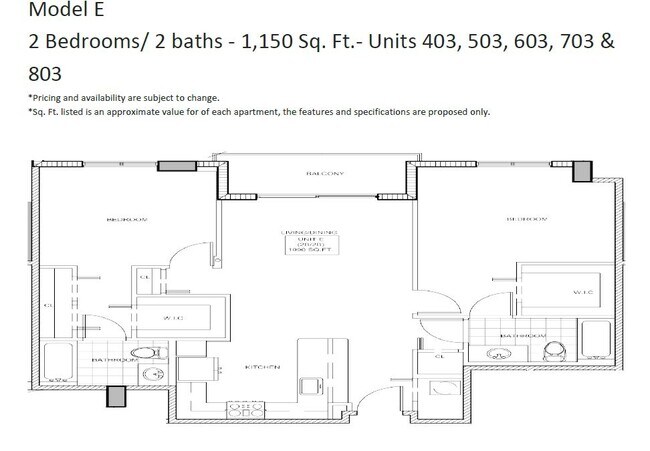 Modelo E - Parkview Apartments