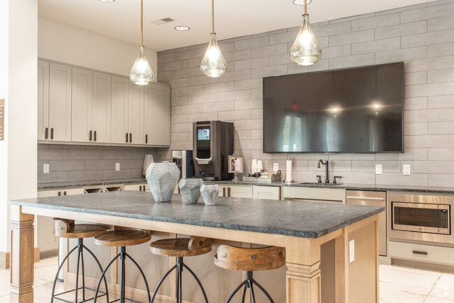 Clubroom Kitchen - Creekside Park The Residences