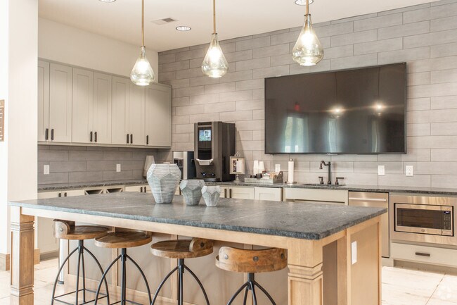 Cocina del salón social - Creekside Park The Residences