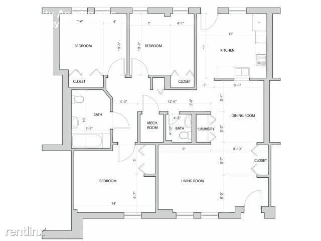 3 br, 1.5 bath - 5 Yarmouth Pl - 3 br, 1.5 bath  - 5 Yarmouth Pl