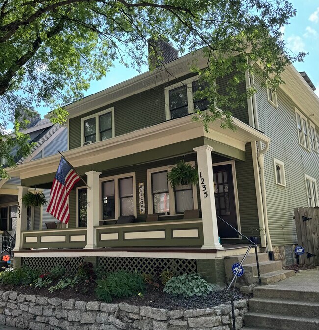 Front of the duplex - 1235 Bruck St