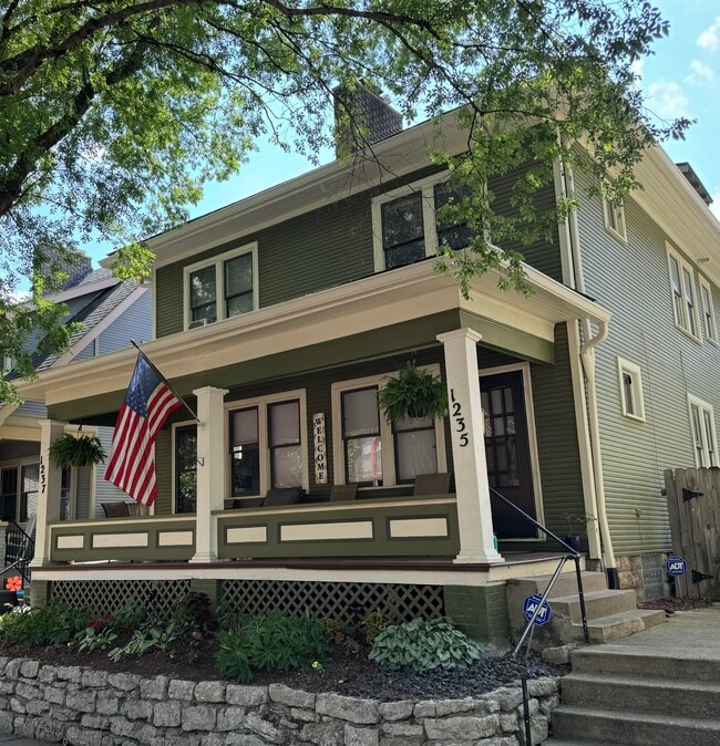 Front of the duplex - 1235 Bruck St