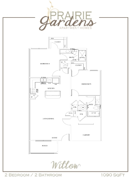 Plano de planta - Prairie Gardens