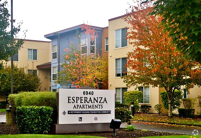 Main Entrance - Esperanza - Affordable Senior Housing