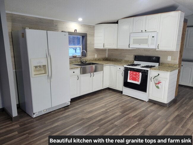 Fregadero de granja/encimera de granito - W6764 Rural Est