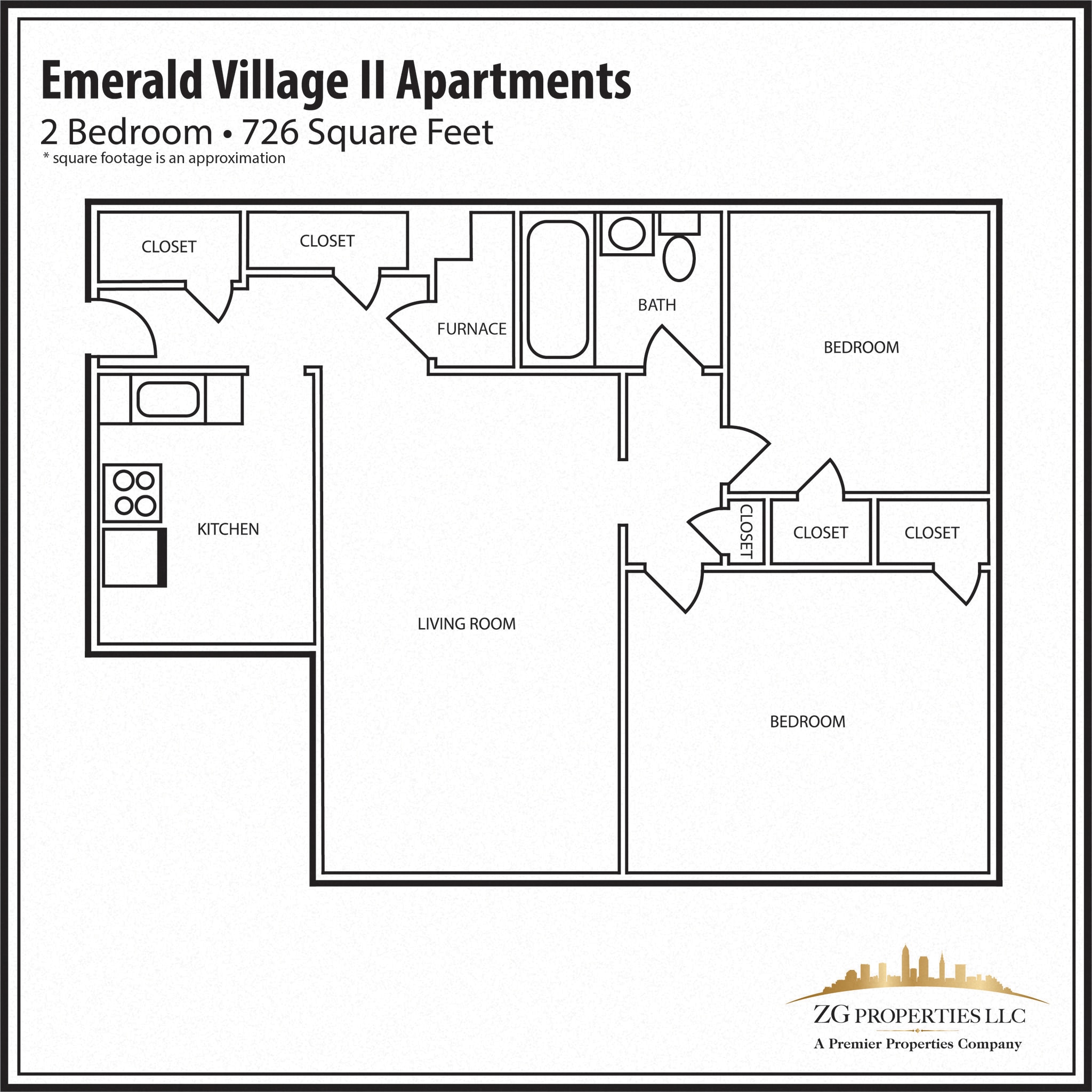 Emerald Village Apartments – EV II 2 Bedroom