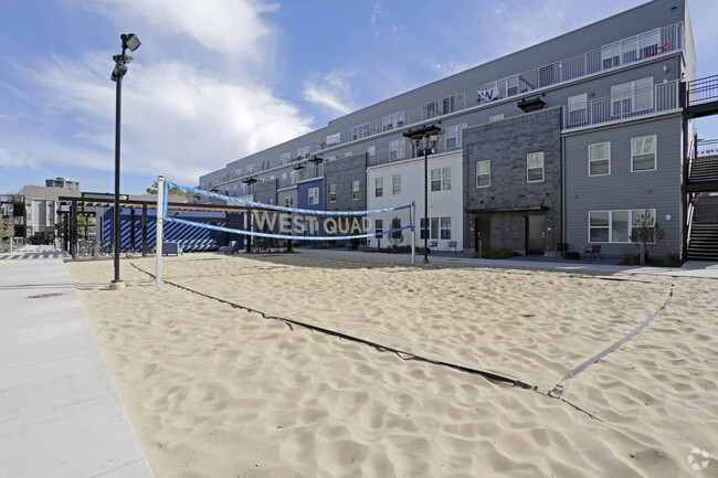 Volleyball Court - West Quad - Historical Access