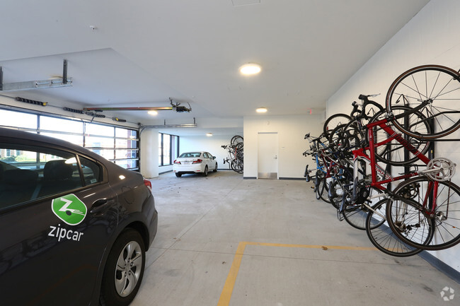 Zip Car Garage w/Bike Storage - Kendrick Place