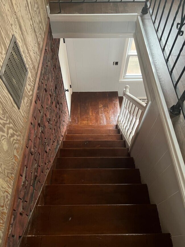 Staircase to potential 3rd bedroom/living area - 49 Fair St