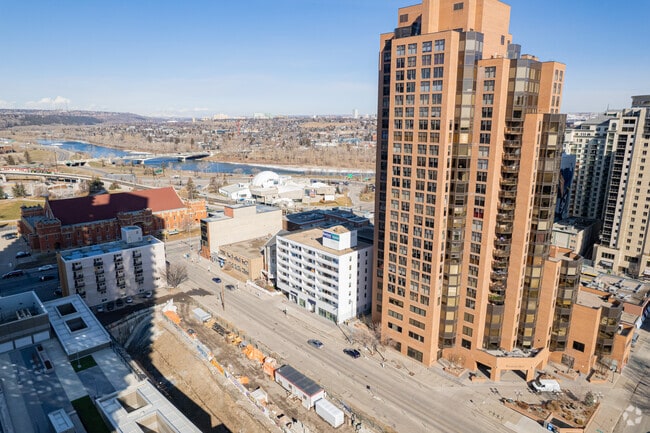 Aerial Photo - Mainstreet Place