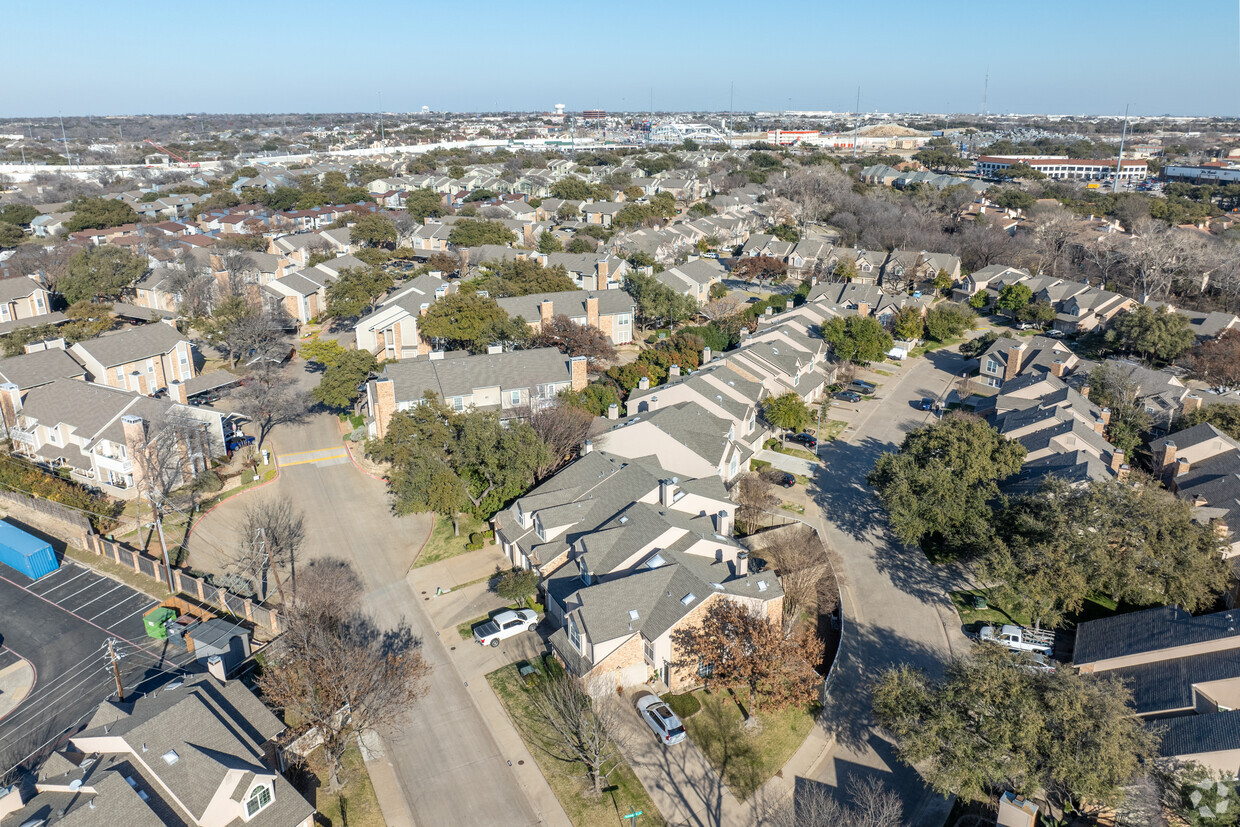 Aerial Photo - Copperfield Condos