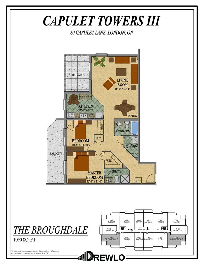 Floorplan - Capulet Towers III