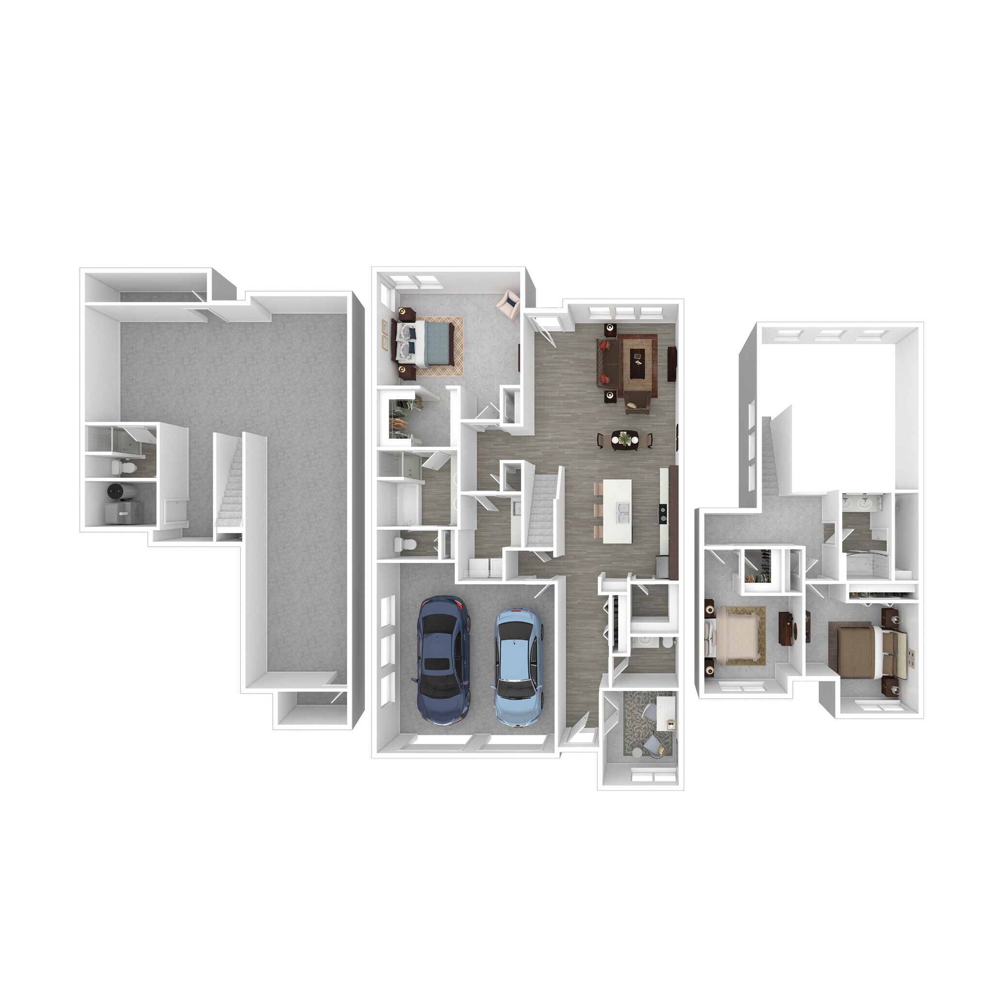 Luxe at Pepper Pike – C - Three Bedroom with Den
