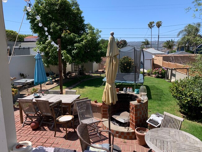 Large Sunny Backyard and Avocado Tree - 700 Avenue B