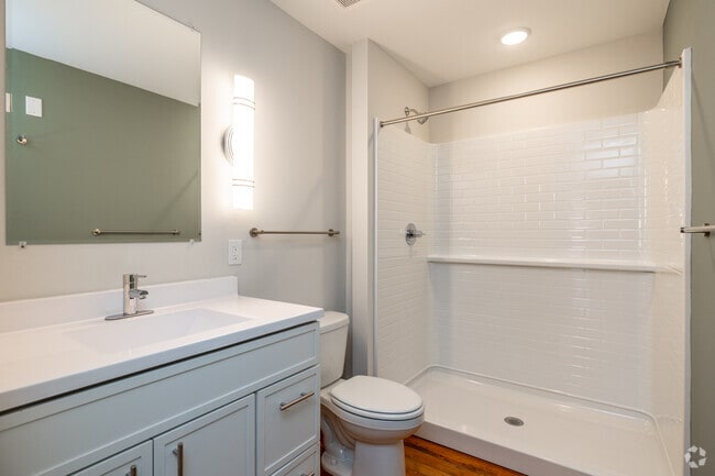 Studio, 1BA - 430SF - Bathroom - Harvey Dutton Lofts