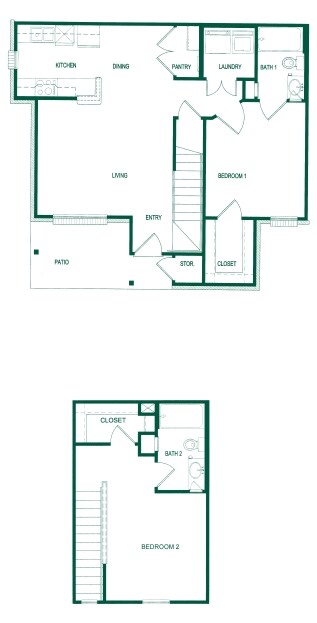 Plano A - Millpoint Townhomes