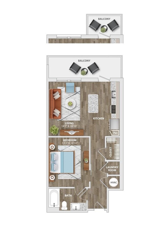 Interior Photo - Mill One Apartments