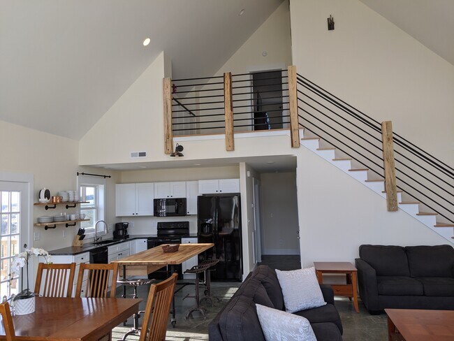 Loft as seen from great room - 4001 Stanley Rd