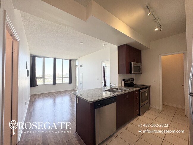 Photo du bâtiment - Modern 1-Bedroom Condo with Balcony, Parking & Locker – Mississauga