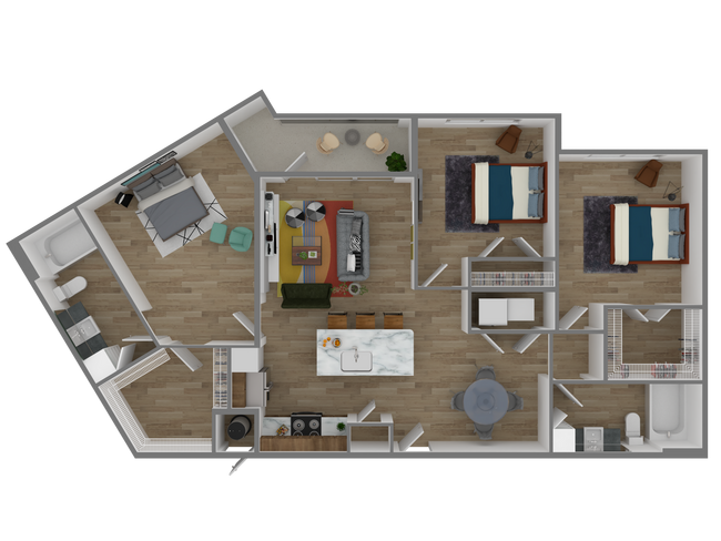 Foto del interior - GATEWAY OAK CLIFF APARTMENTS