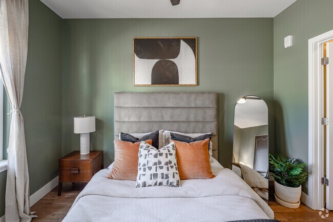 1 dormitorio, 1 baño - 763 pies cuadrados - Dormitorio - Alexan Pena Station