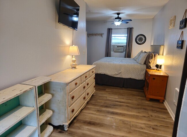 Bedroom (space for desk. Contains smart tv) - 1101 Swilley Rd