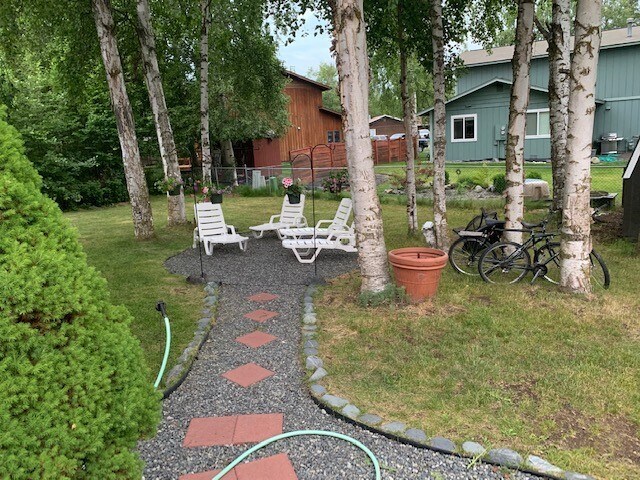 Back Patio - 3511 Balchen Dr