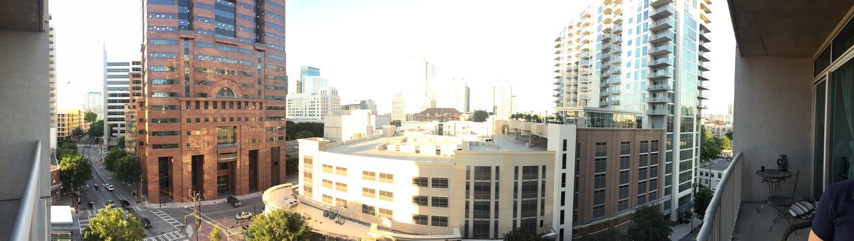 Panoramic Eastward View from Balcony - 905 West Peachtree St NW